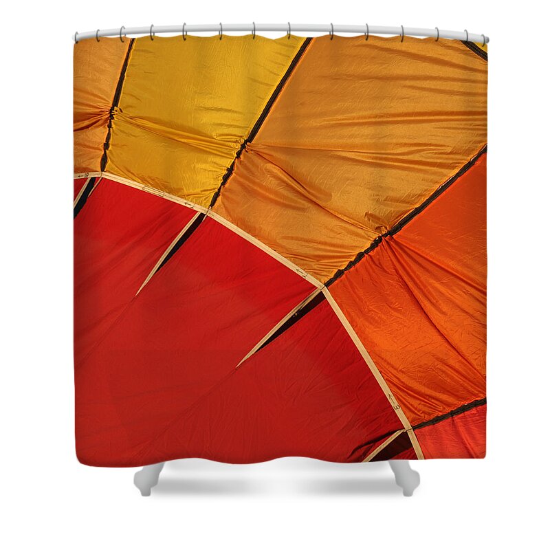 Balloon Shower Curtain featuring the photograph Balloon Fest by Art Block Collections