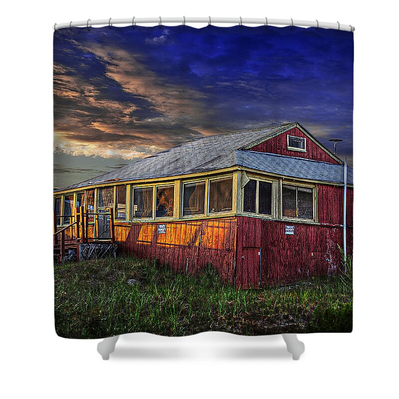 Beach Shower Curtain featuring the photograph Beach House by Rick Mosher