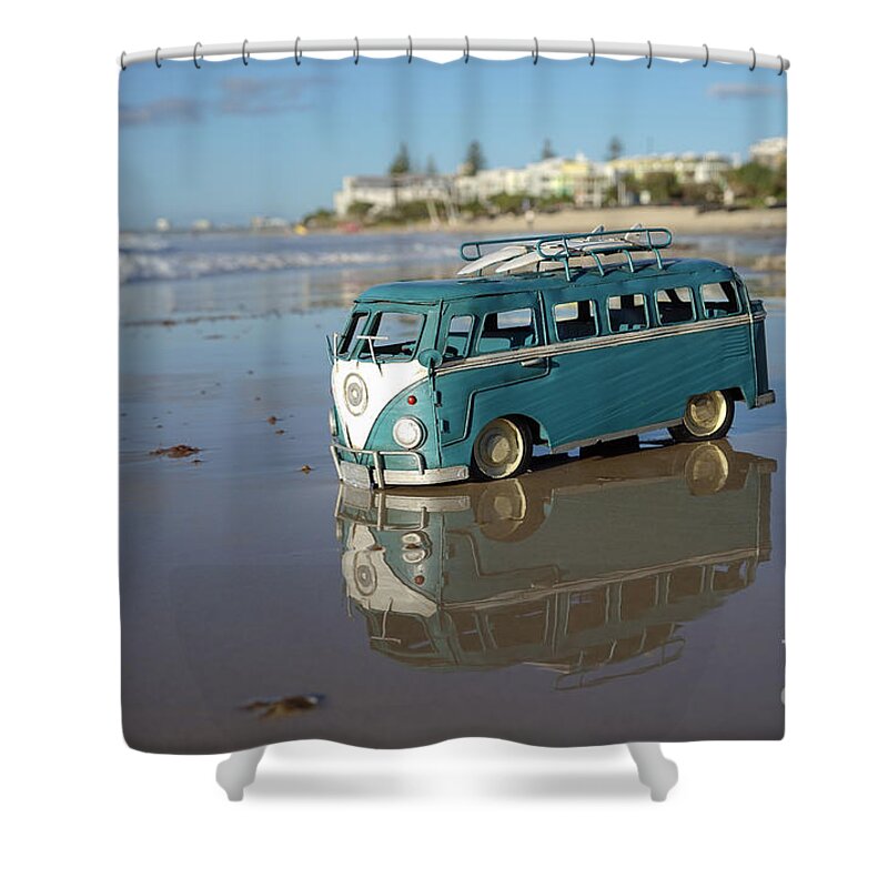 Australia Shower Curtain featuring the photograph Beached by Howard Ferrier