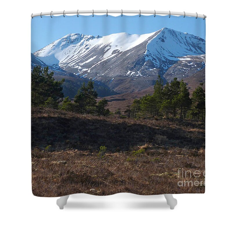 Beinn Eighe Shower Curtain featuring the photograph Beinn Eighe - Scottish Highlands by Phil Banks