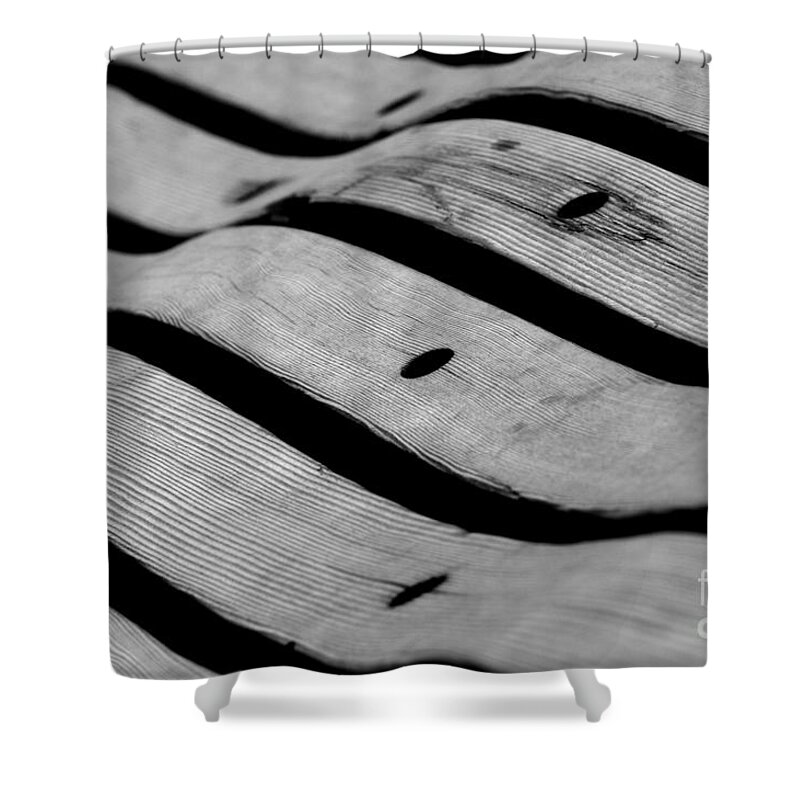 Benchmark Shower Curtain featuring the photograph Benchmark 2 by Wendy Wilton