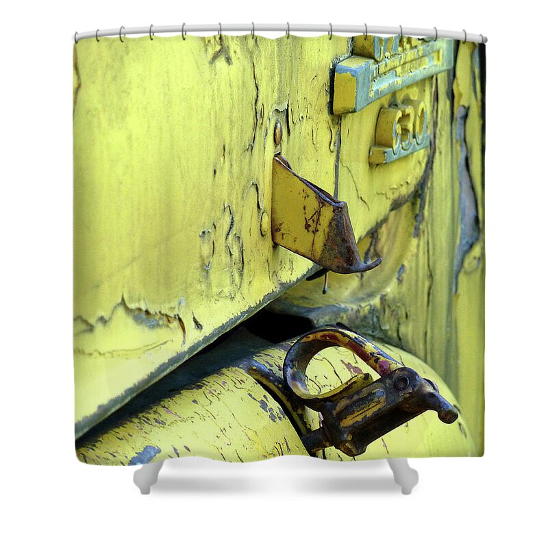 Newel Hunter Shower Curtain featuring the photograph Bent by Newel Hunter