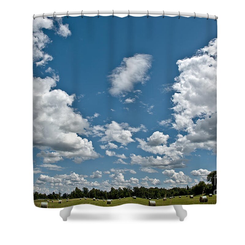 Sky Shower Curtain featuring the photograph Big Sky by Cheryl Baxter