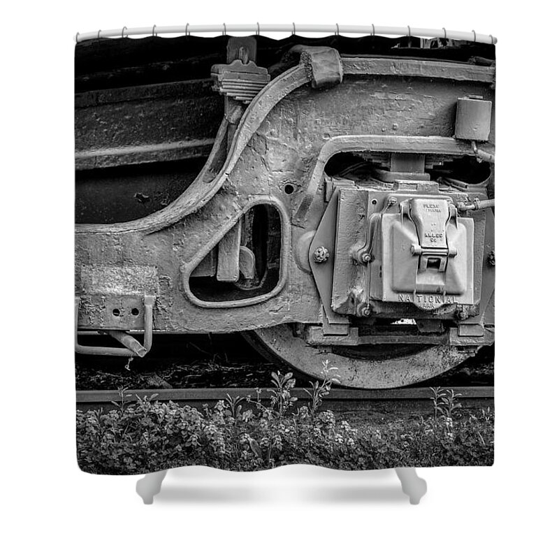Big Wheel Shower Curtain featuring the photograph Big Wheel by James Barber