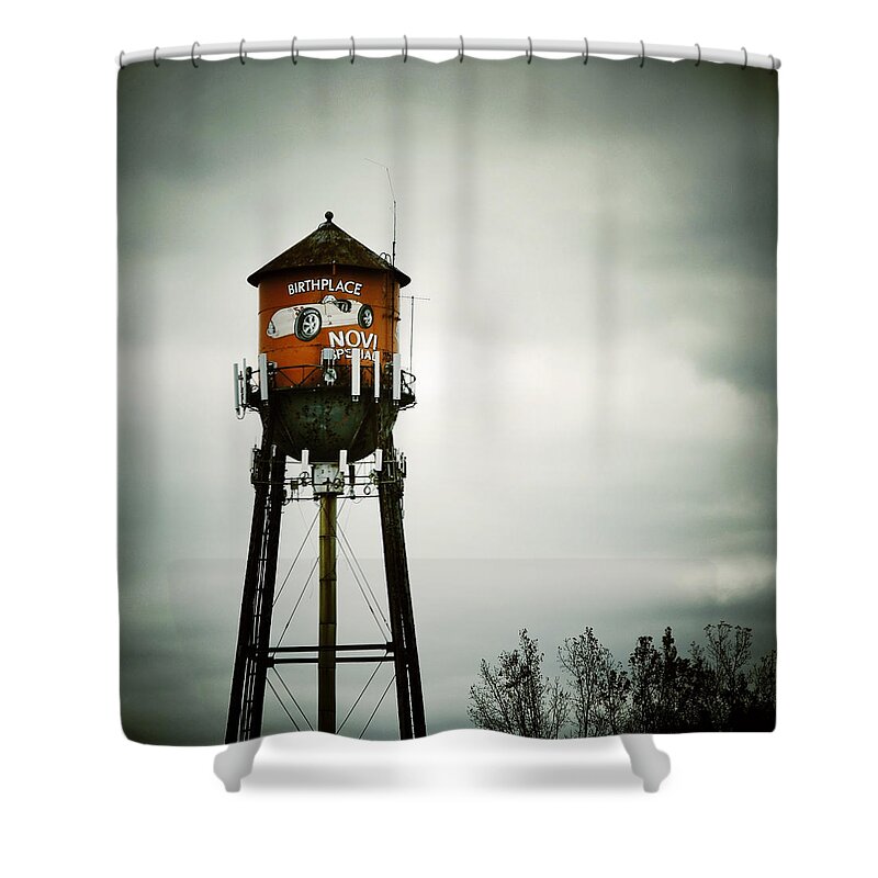 Novi Shower Curtain featuring the photograph Birthplace Novi Special by Natasha Marco