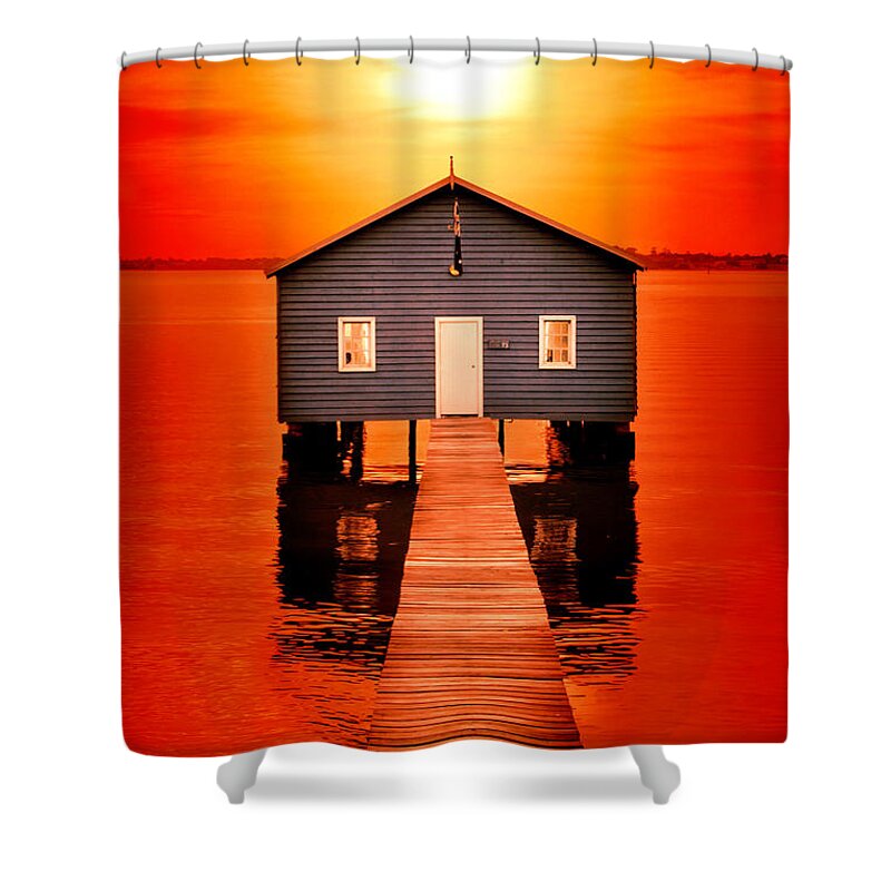 Boat Shed Shower Curtains