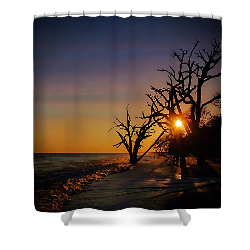 Botany Bay Shower Curtain featuring the photograph Botany Bay by Jessica Brawley