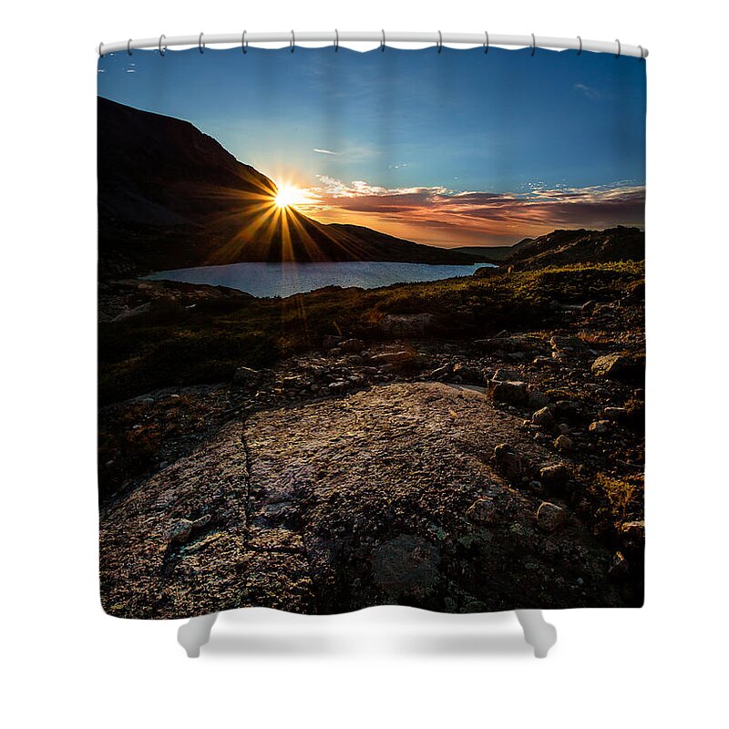 Nature Shower Curtain featuring the photograph Breathless Sunrise II by Steven Reed