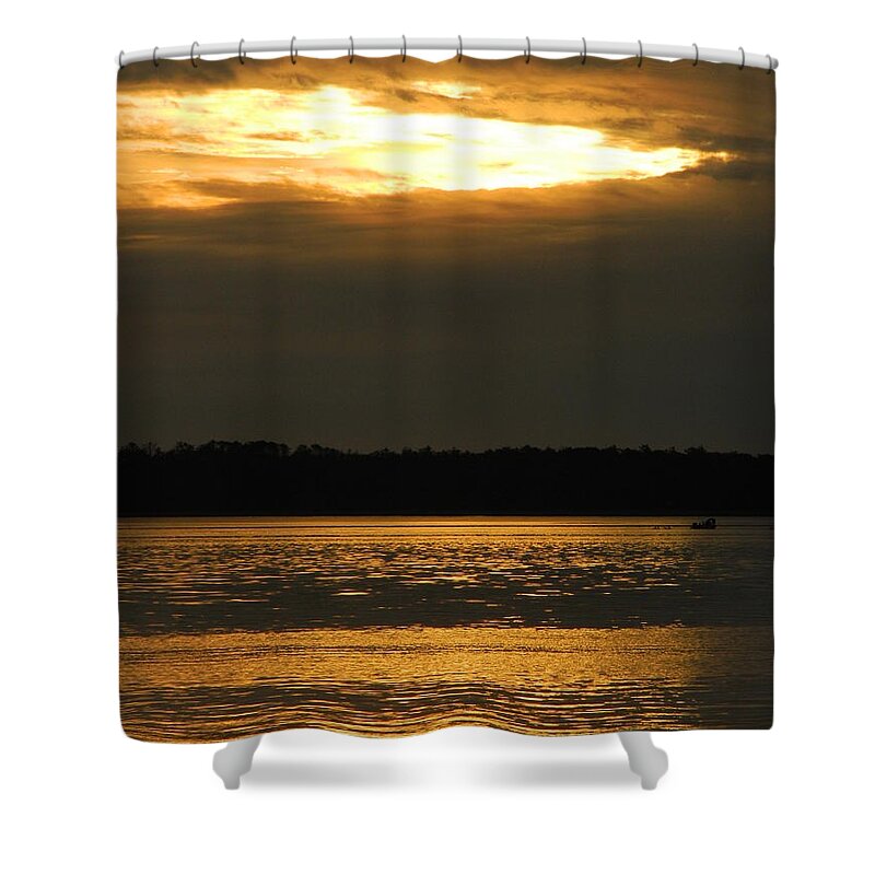 Nature Shower Curtain featuring the photograph Bright Peacefulness by Gallery Of Hope 