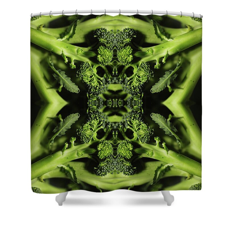Broccoli Shower Curtain featuring the photograph Broccoli by Silvia Otte