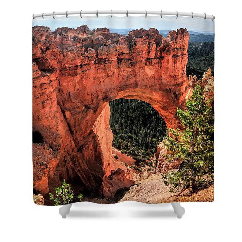 Bryce Canyon Shower Curtain featuring the photograph Bryce Canyon Arches by Ginger Wakem