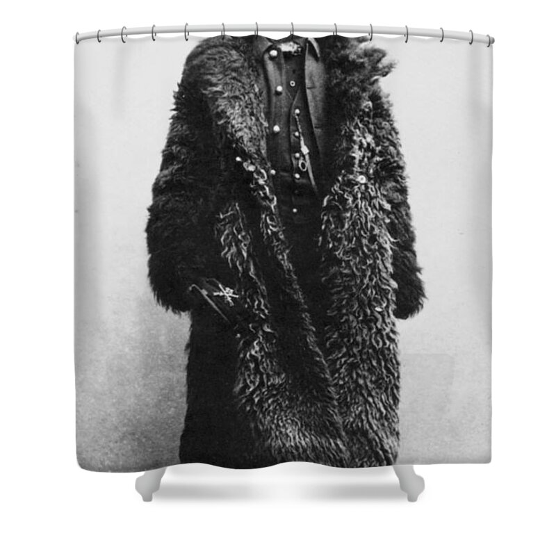 10th Cavalry Shower Curtain featuring the photograph Buffalo Soldier by Granger