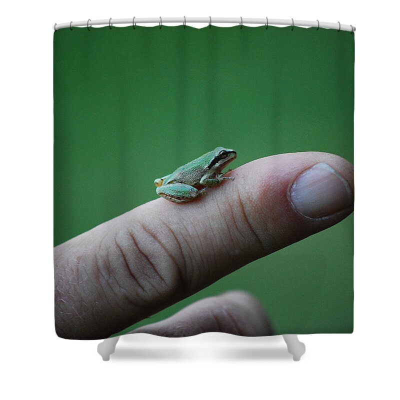 Becky Furgason Shower Curtain featuring the photograph #itsnotacadillac by Becky Furgason