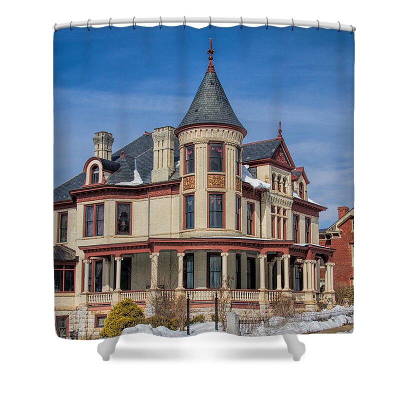 C. W. Miller House Shower Curtain featuring the photograph C. W. Miller House by Jemmy Archer