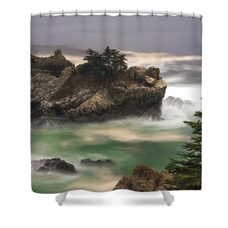 California Shower Curtain featuring the photograph California Coast by Dustin LeFevre