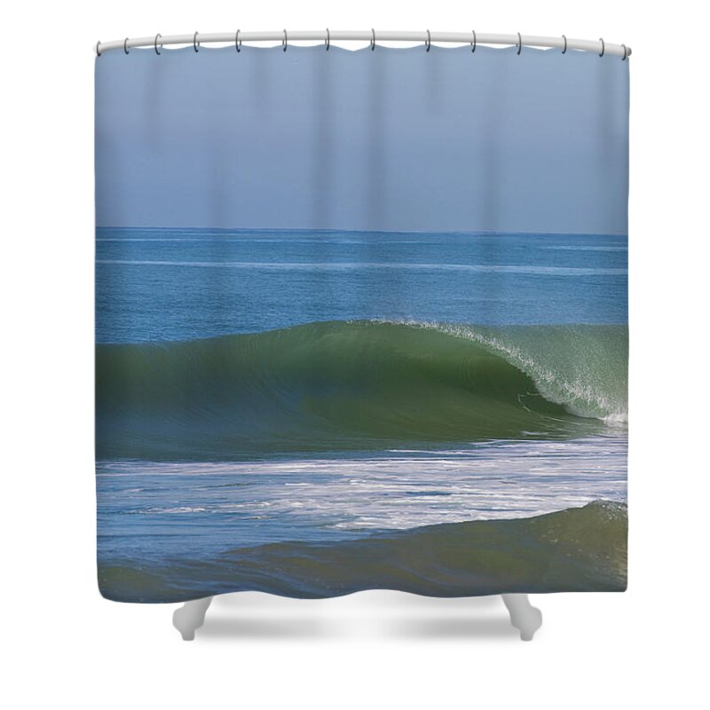 Southern California Shower Curtain featuring the photograph California Wave by Mccaig