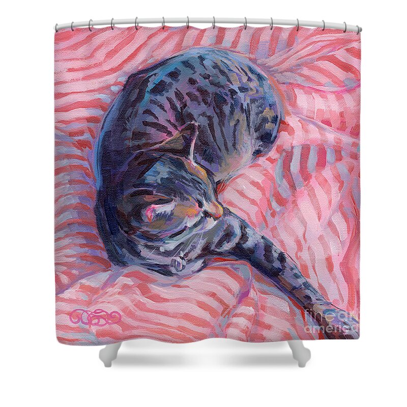 Candy Cane Shower Curtain For Sale By Kimberly Santini