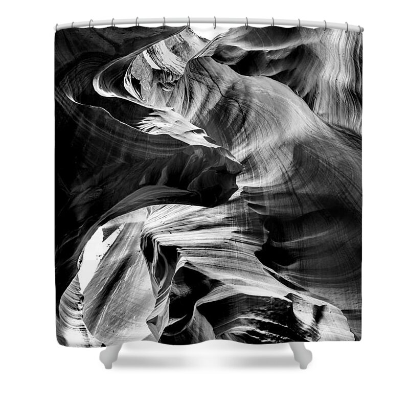 Antelope Canyon Shower Curtain featuring the photograph Canyon Flow by Az Jackson
