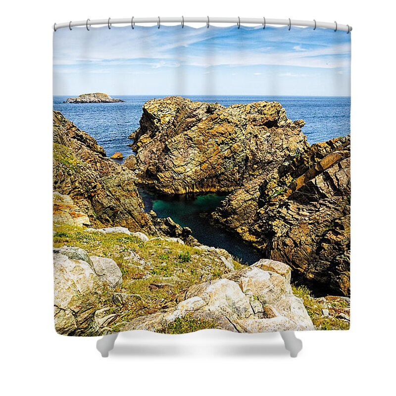 Canada: Cape Shore Shower Curtain featuring the photograph Cape Shore Newfoundland by Perla Copernik