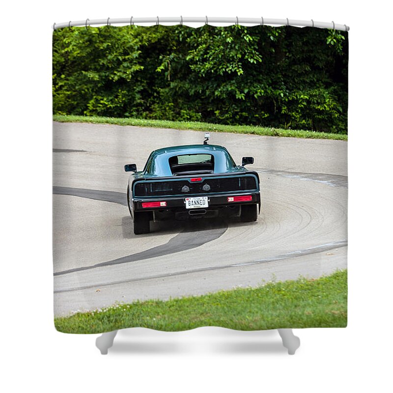 Consulier Gtp Shower Curtain featuring the photograph Car No. 1 - 10 by Josh Bryant