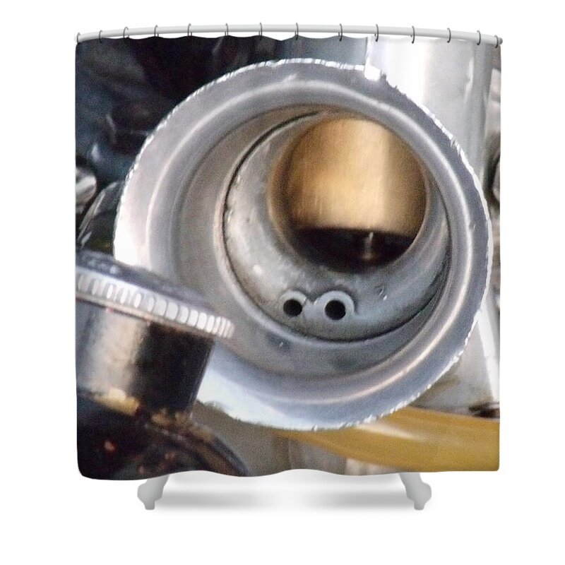 David S Reynolds Shower Curtain featuring the photograph Carb by David S Reynolds