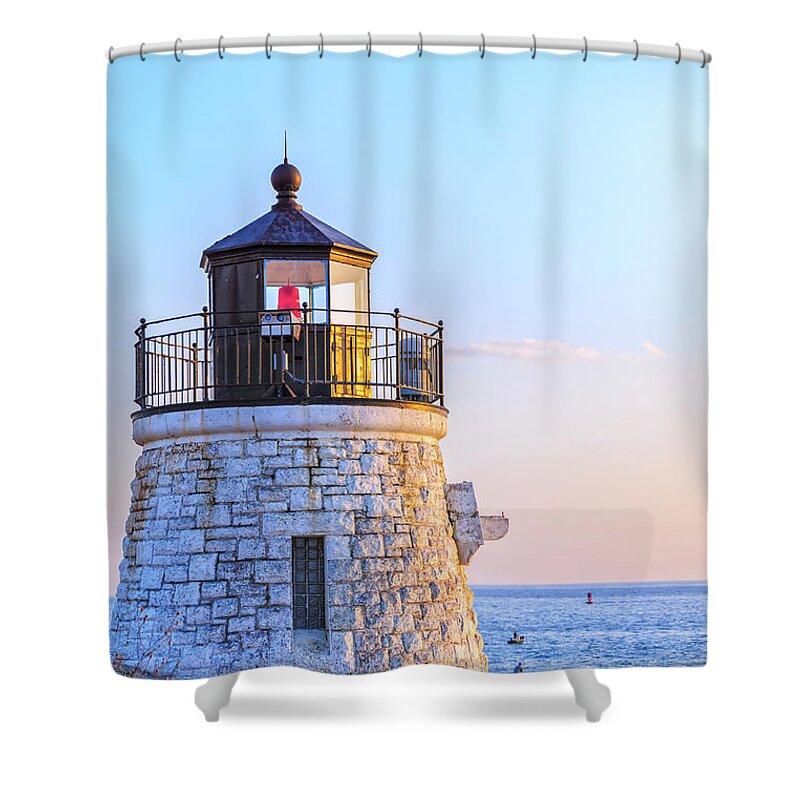 Castle Shower Curtain featuring the photograph Castle Hill by Marianne Campolongo