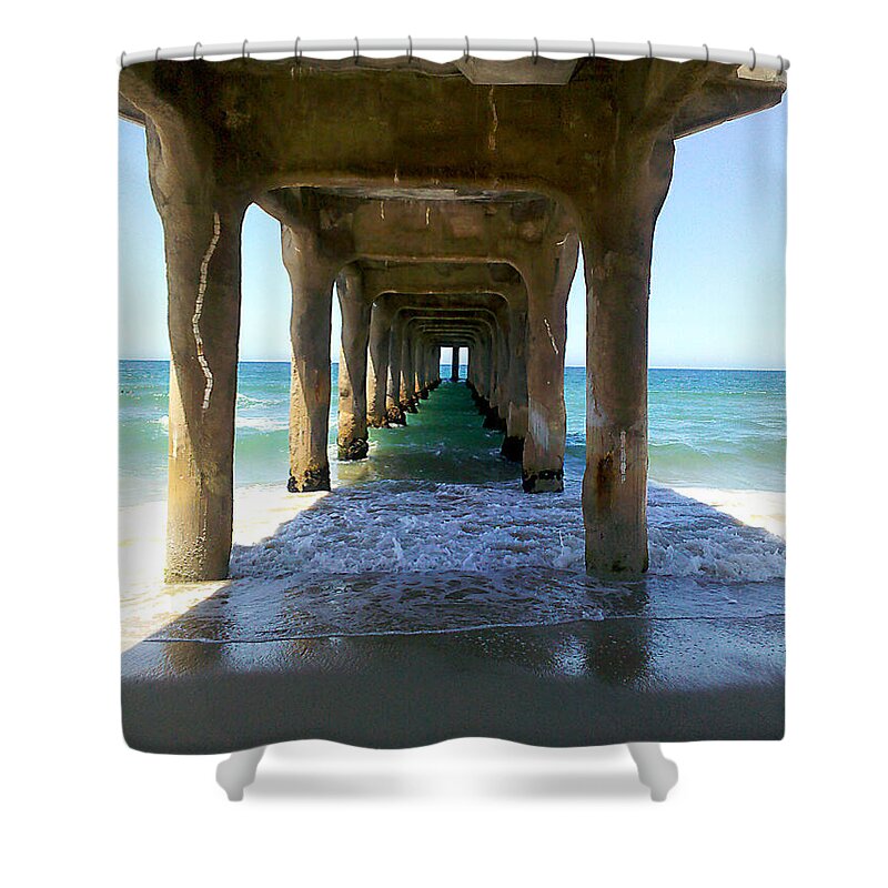 Ocean Shower Curtain featuring the photograph Catharsis by Joe Schofield