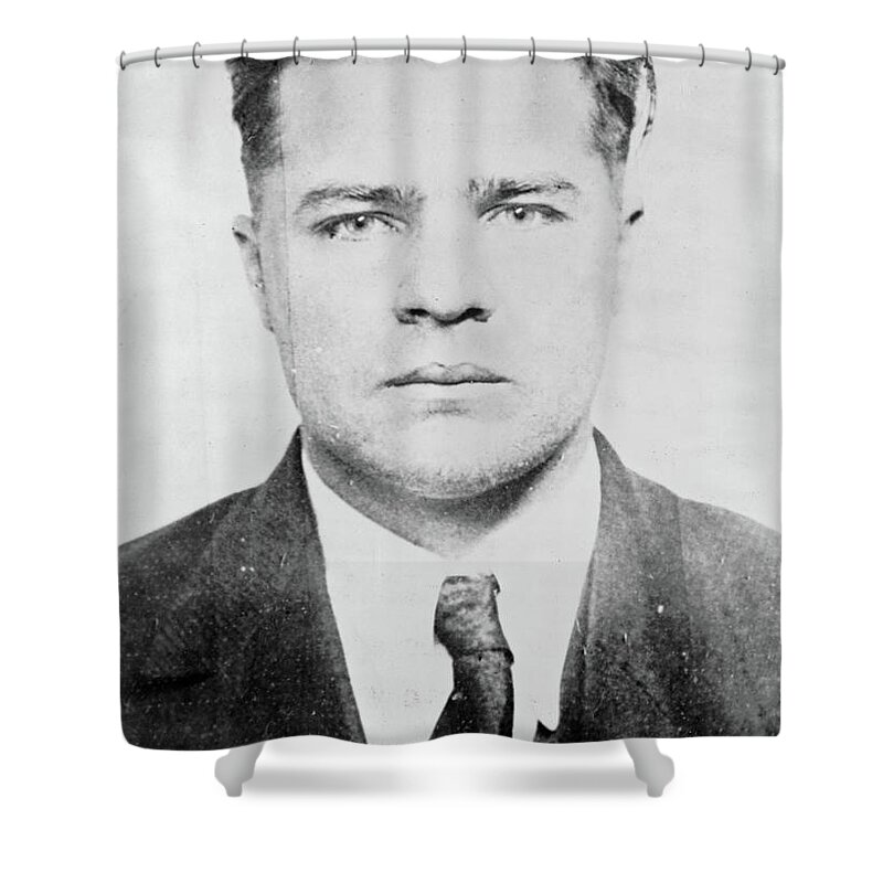 1930s Shower Curtain featuring the photograph Charles Arthur Floyd by Granger
