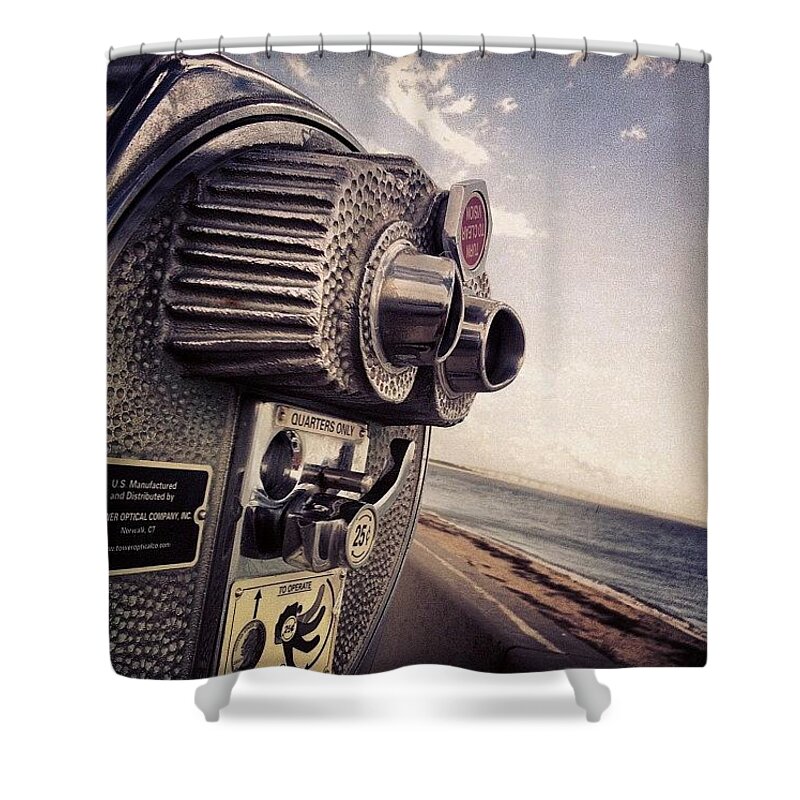 Bridge Shower Curtain featuring the photograph Chesapeake Bay by Katie Cupcakes
