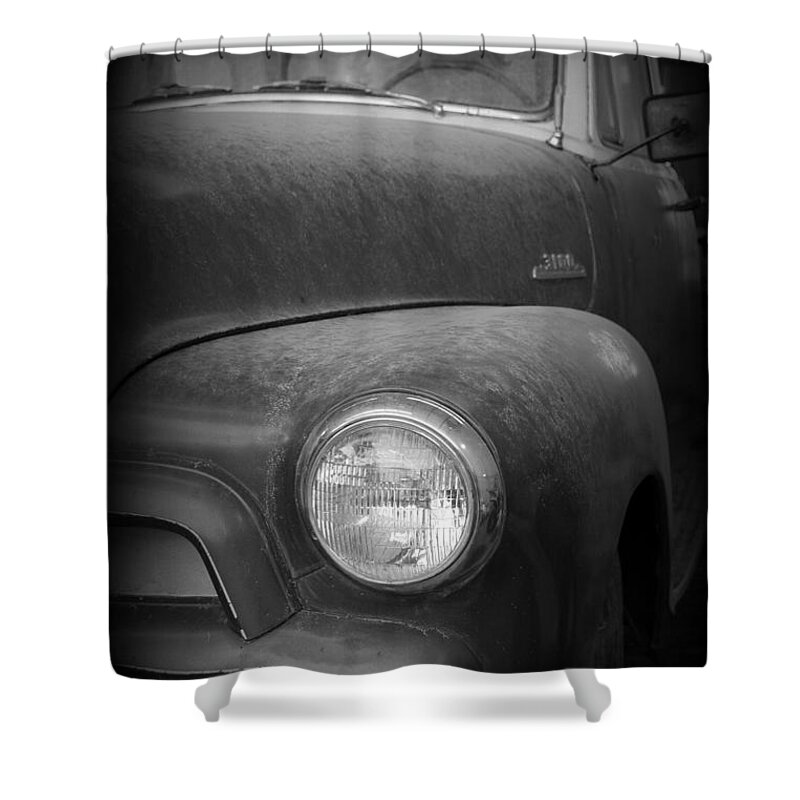Chevy 3100 5 Window Shower Curtain featuring the photograph Chevy 3100 5 Window by Ernest Echols