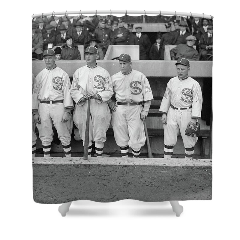 Chicago White Sox, 1917 Shower Curtain by Granger - Pixels