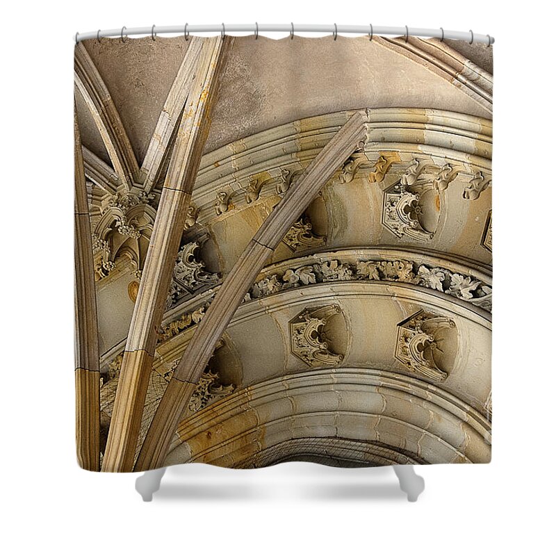 Photography Shower Curtain featuring the photograph Church Arch by Ivy Ho