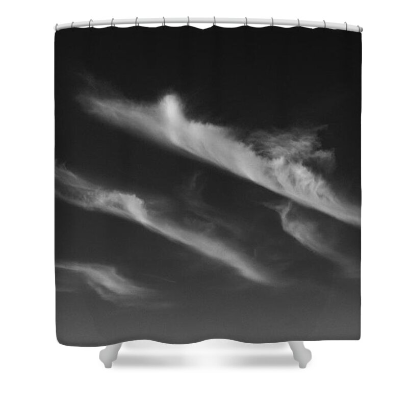 Clouds Shower Curtain featuring the photograph Clouds by Don Spenner
