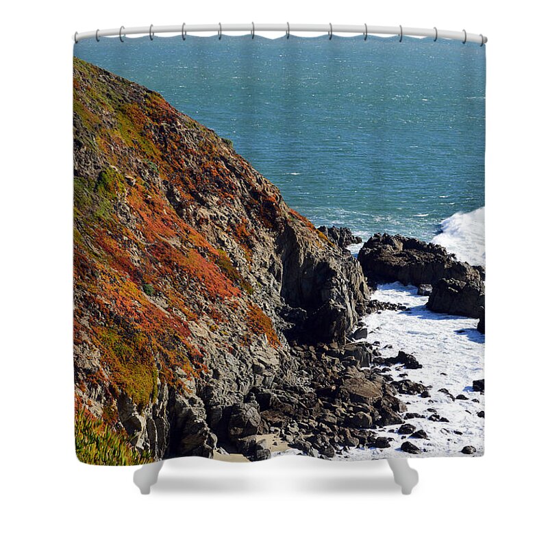California Shower Curtain featuring the photograph Coast by Brent Dolliver