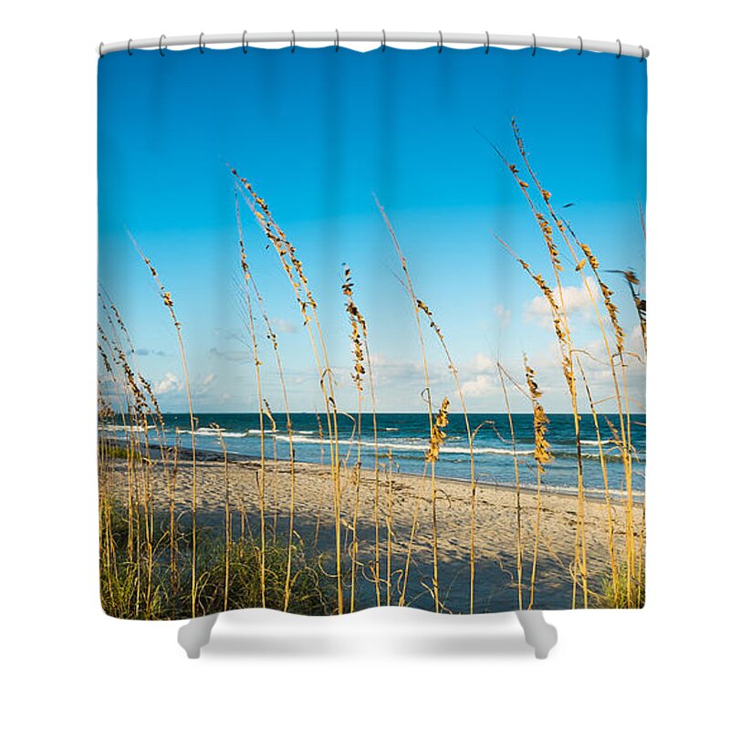 Cocoa Beach Shower Curtain featuring the photograph Cocoa Beach by Raul Rodriguez