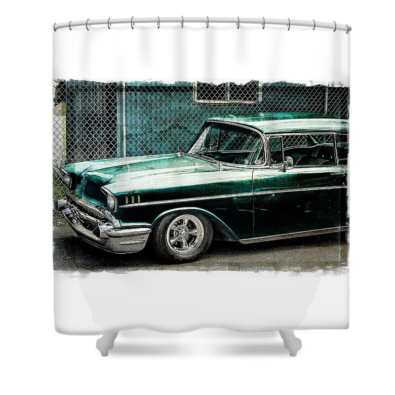 Cars Shower Curtain featuring the photograph Collector Car Hot Rod Edition by Roxy Hurtubise