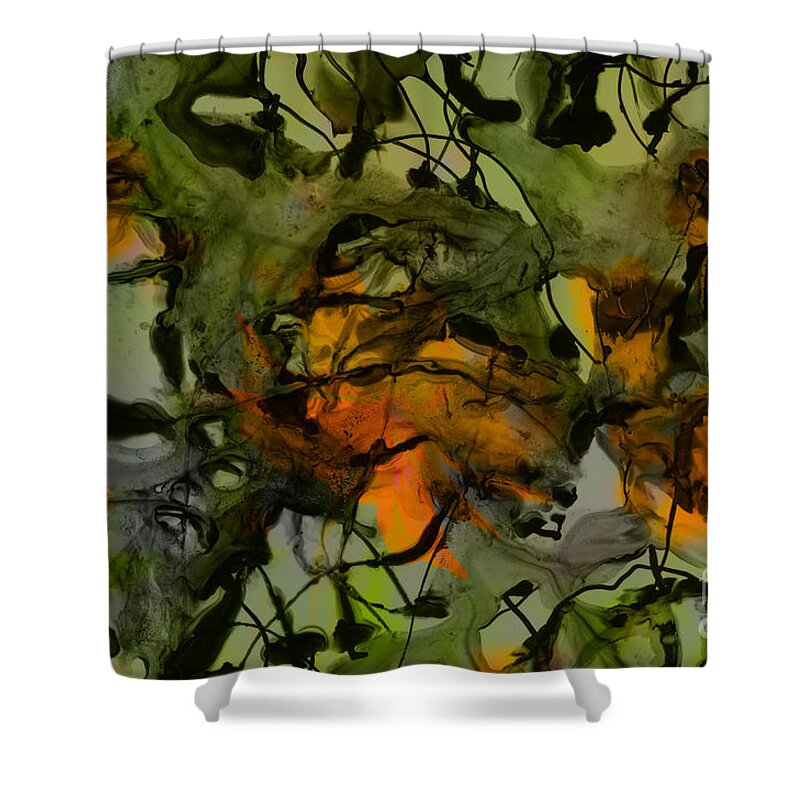 Texture Shower Curtain featuring the photograph Color Abstraction XVII by David Gordon