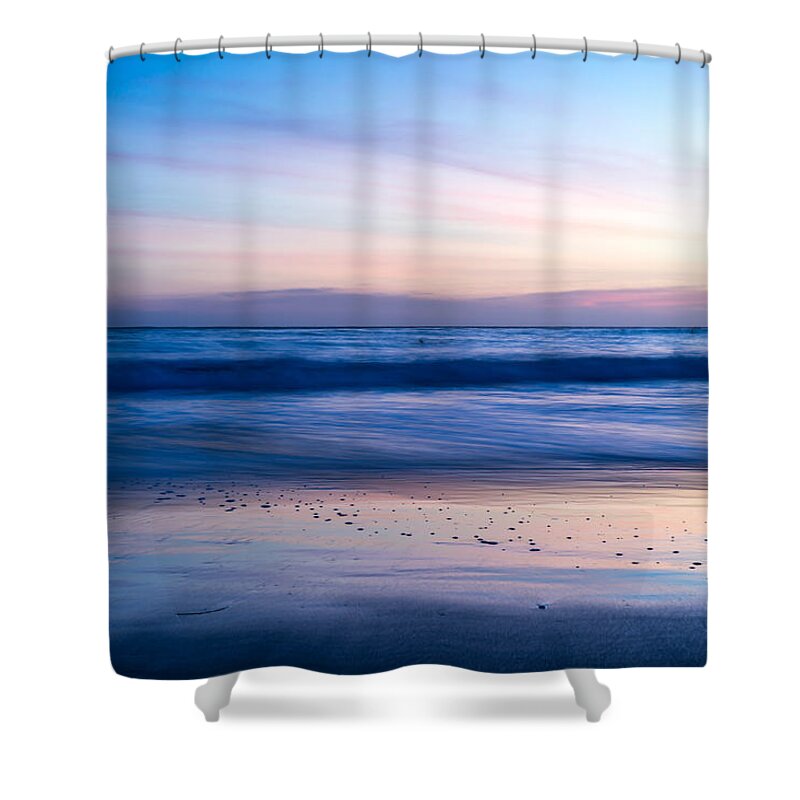 Sea Shower Curtain featuring the photograph Color of Sea and Sky by Weir Here And There