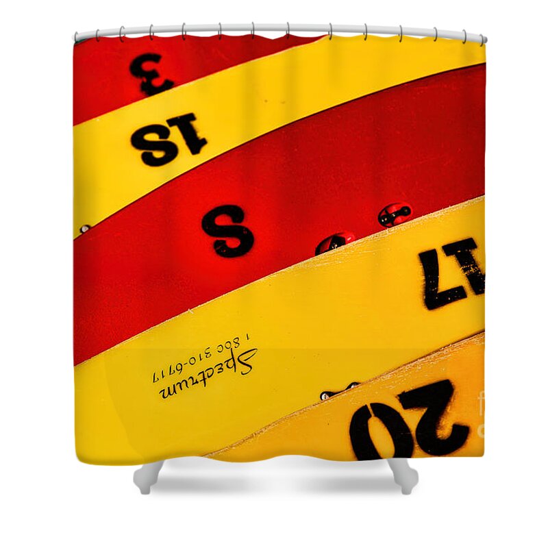Canoes Shower Curtain featuring the photograph Colorful Canoes by Jon Burch Photography