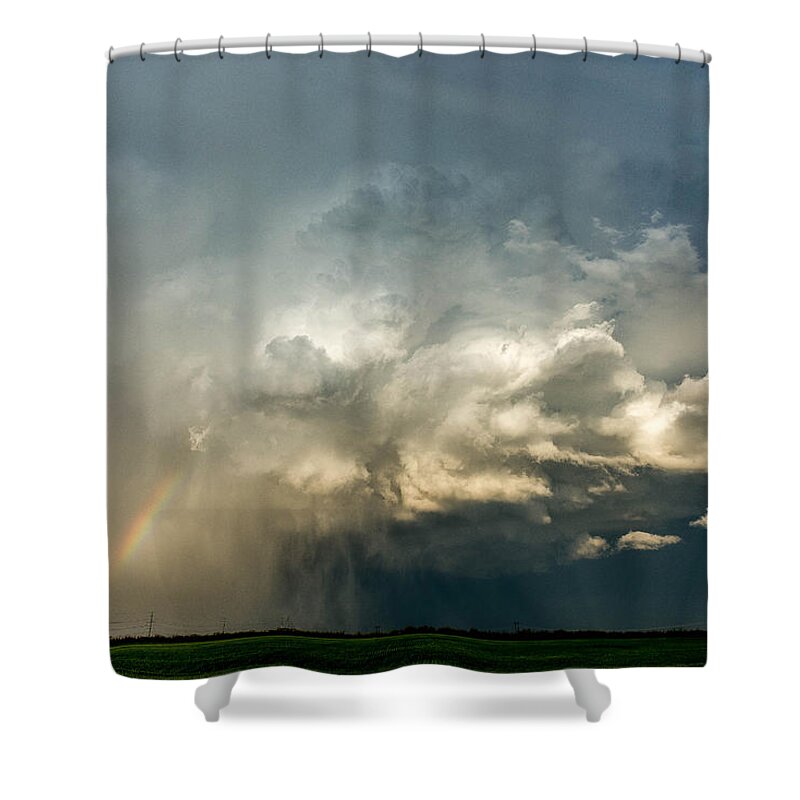 Thunderstorm Shower Curtain featuring the photograph Colorful Ice Machine by Marcus Hustedde