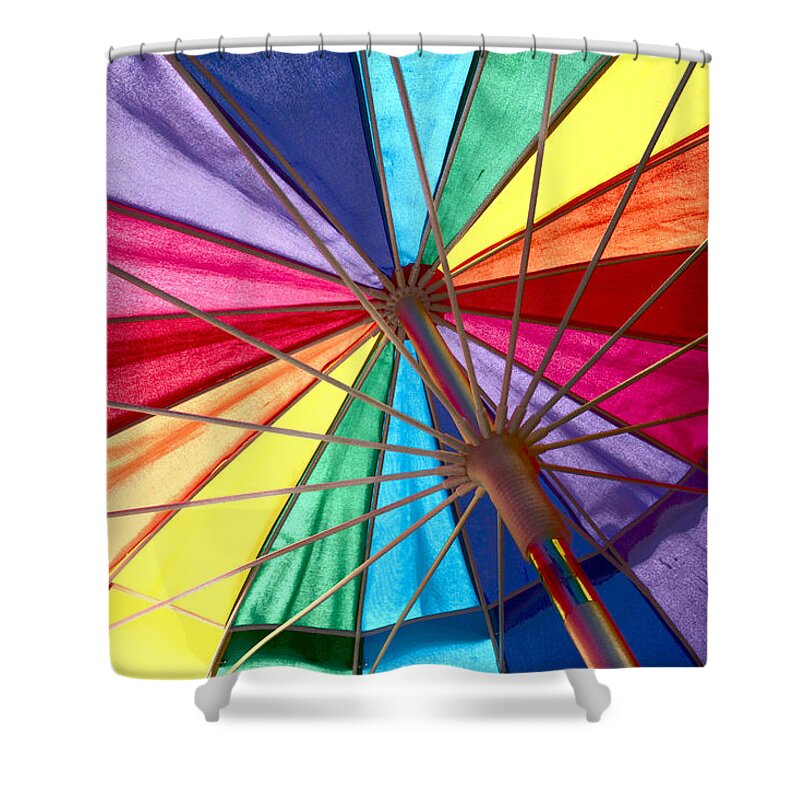 Summer Shower Curtain featuring the photograph Colors of Summer by Lynn Sprowl