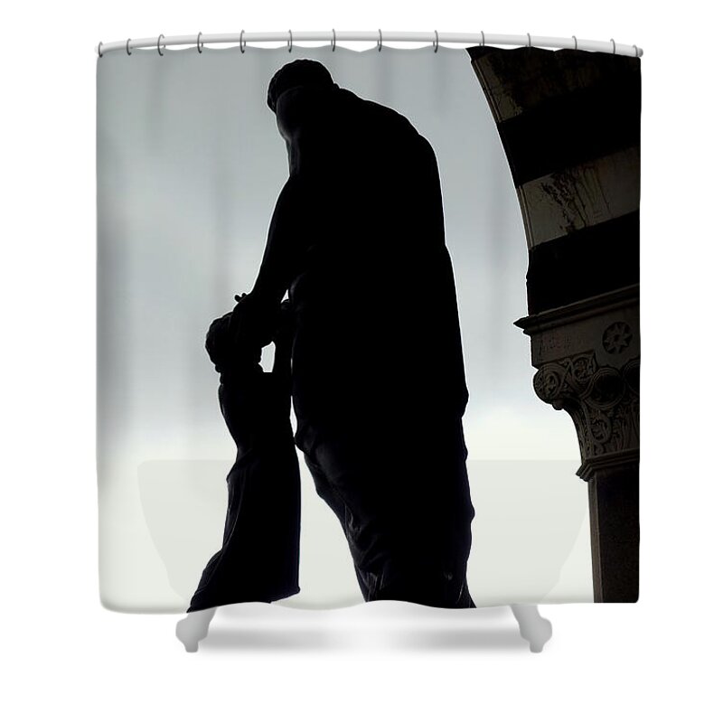 Come Shower Curtain featuring the photograph Come To Me by Valentino Visentini