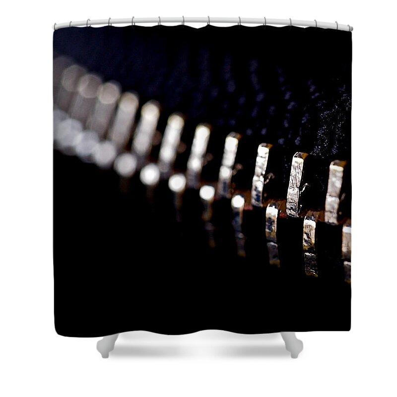 Zipper Shower Curtain featuring the photograph Coming Together by Rona Black