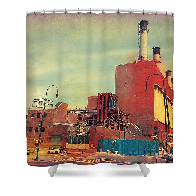 Consolidated Edison Company Of New York Shower Curtain featuring the photograph Consolidated Edison Company of New York by Beth Ferris Sale