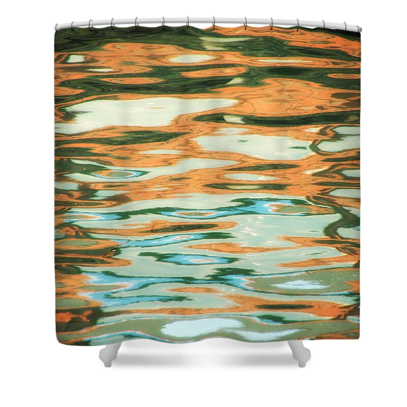 Water Shower Curtain featuring the photograph Coral Waves by Donna Blackhall