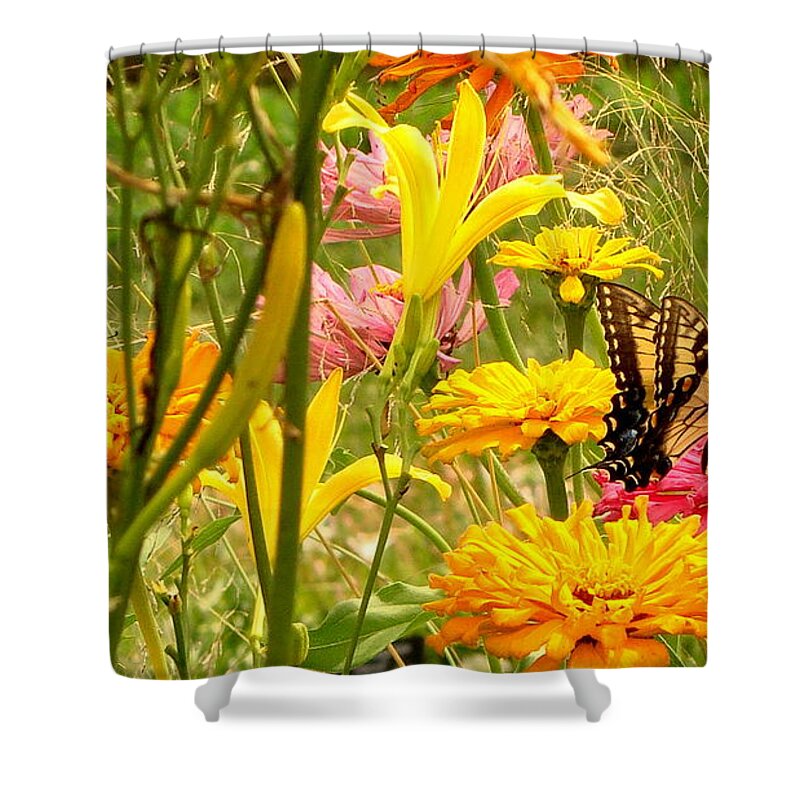 Fine Art Shower Curtain featuring the photograph Cousins by Rodney Lee Williams