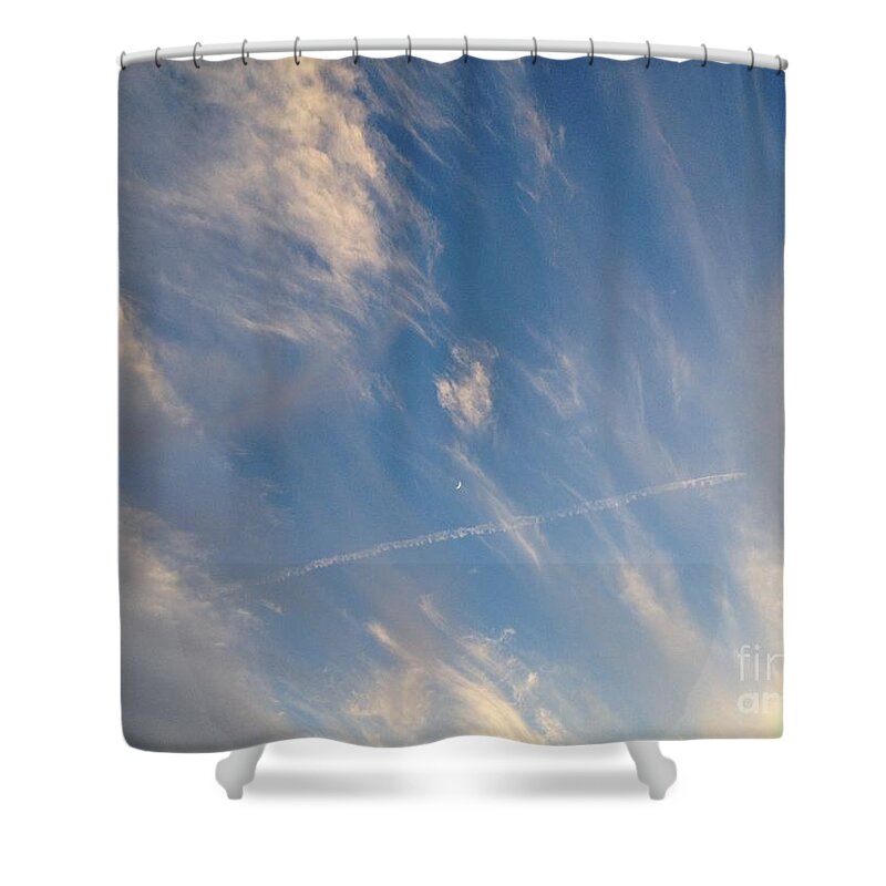  Shower Curtain featuring the photograph Crescent by Nora Boghossian