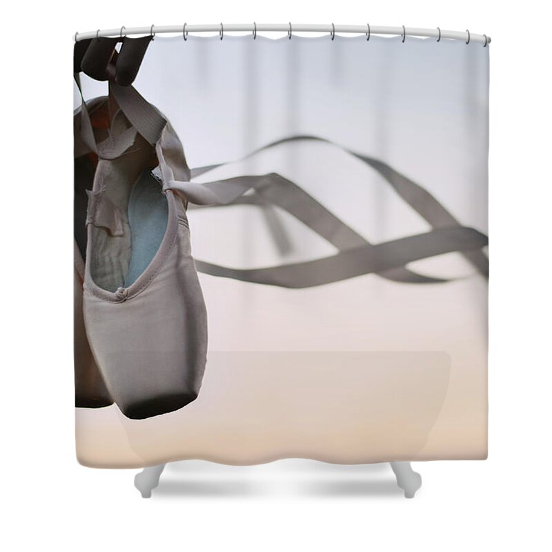 Dance Shower Curtain featuring the photograph Dance With The Wind by Laura Fasulo