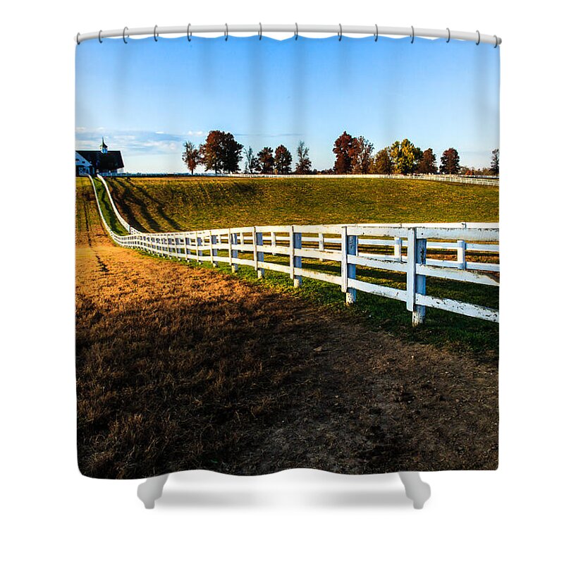 Kentucky Shower Curtain featuring the photograph Dawn in Kentucky by Ben Graham