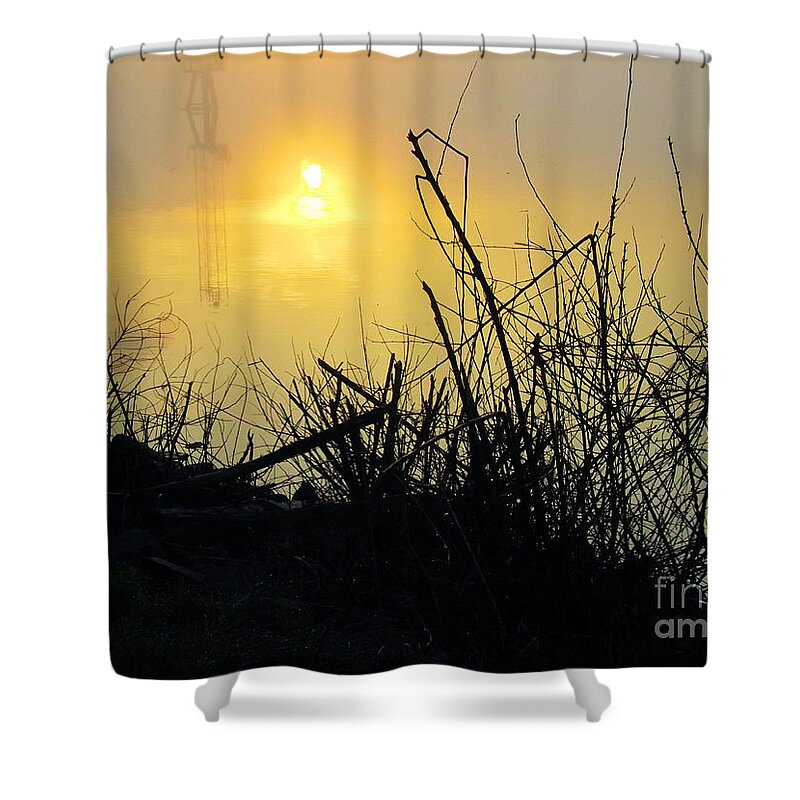Daybreak Shower Curtain featuring the photograph Daybreak by Robyn King
